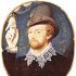 Nicholas Hilliard.
Minature portrait, 1588.