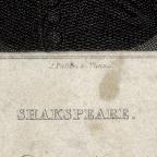 Johann Passini 
Austrian , 1798 - 1875
Shakespeare Portrait, 18th - 19th century
Achenbach Foundation for Graphic Arts
1963.30.28063