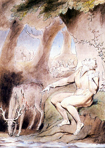 Pen and Watercolor on Paper
Approximately 8.5 x 6
The British Museum, London.