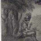 British
Line and Stipple Engraving 
41.8 x 47.3 cm (image); 43.1 x 58.1 cm (sheet)
Achenbach Foundation for Graphic Arts
1963.30.20035
Engraver, John Chapman