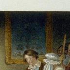 English
Colour Stipple Engraving
45 x 53.8 cm (image)
Achenbach Foundation for Graphic Arts
1963.30.10292
Publisher, John and Josiah Boydell