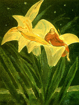 Relief Etching with Watercolour,
Approximately 9 x 7.Huntington Library, San Marino, California.