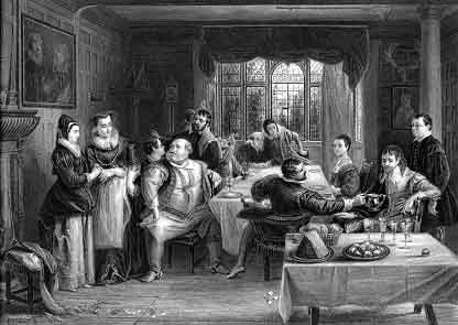 Oil on Canvas
Victoria and Albert Museum.Steel Engraving
Approximately 7 x 10
By W. Greatbach.The engraving is from Charles Knight's two-volume Imperial Edition of
The Works of Shakespere (London: Virtue and Company, 1873-76).