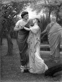 Steel Engraving
Approximately 7 x 9.5
By J. C. Armytage.The engraving is from Charles Knight's two-volume Imperial Edition of
The Works of Shakespere (London: Virtue and Company, 1873-76).