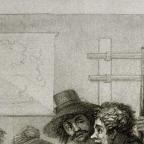 British
Line and Stipple Engraving 
41.4 x 47.8 cm (image); 42.7 x 57.7 cm (sheet) 
Achenbach Foundation for Graphic Arts
1963.30.19992
Engraver, William Nelson Gardiner