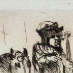 German
Drypoint
15.3 x 26.5 cm (image) 
1963.30.228
Publisher, John and Josiah Boydell