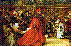 John Gilbert.
Detail of Cardinal Wolsey, Chancellor of England, on His Progress to Westminster Hall, 1886-1887.