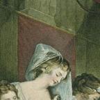 English
Line and Stipple Engraving with Hand Colouring.57.7 x 41.3 cm (image); 70.5 x 52.5 cm (sheet) 
Achenbach Foundation for Graphic Arts
1963.30.20052
Engraver, Jean Baptiste Michel
Publisher, John and Josiah Boydell