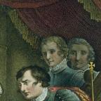 English
Line and Stipple Engraving with Hand Colouring.57.7 x 41.3 cm (image); 70.5 x 52.5 cm (sheet) 
Achenbach Foundation for Graphic Arts
1963.30.20052
Engraver, Jean Baptiste Michel
Publisher, John and Josiah Boydell