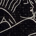 British
Reproduction of wood engraving
8.8 x 7.5 cm (image)
Achenbach Foundation for Graphic Arts
Author, William Shakespeare
Publisher, Sylvan Press