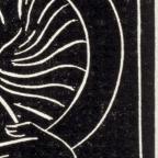British
Reproduction of wood engraving
8.8 x 7.5 cm (image)
Achenbach Foundation for Graphic Arts
Author, William Shakespeare
Publisher, Sylvan Press