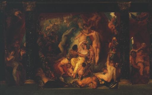 Stothard, Thomas 1755-1834 
British
Intemperance: Mark Antony and Cleopatra circa 1802, ?exhibited 1805
Oil on canvas 
support: 495 x 749 mm
painting
Presented by Robert Vernon 1847