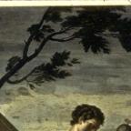 English 
Line and Stipple Engraving with hand coloring.
49.4 x 62.6 cm (image); 52.6 x 69.8 cm (sheet) inches
Achenbach Foundation for Graphic Arts
1963.30.20051engraver, James Caldwell
publisher, John and Josiah Boydell