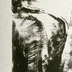 Willi Jaeckel 
German , 1888 - 
Hamlet (Shakespeare Visionen), 19th - 20th century
Lithograph
26.3 x 20.9 cm (image); 32.6 x 26.4 cm (sheet)
Achenbach Foundation for Graphic Arts
1963.30.34639