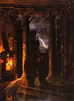 Oil on Canvas
Approximately 44 x 60.Manchester City Art Galleries, Manchester, England.