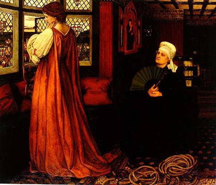Oil on canvas, 43 x 50. Pre-Raphaelite, Inc., London.