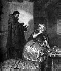 Edward M. Ward.
Juliet in the Cell of Friar Lawrence, 1867.