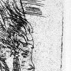 Unbound Book with a Suite of Twelve Etchings
33 x 19.5 cm (image) 
Gift of Louis H. Leiter
1996.94.2.3
Author, William Shakespeare
Copyright retained by the artist.