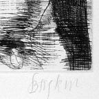 American
Unbound Book with a Suite of Twelve Etchings
33 x 20 cm (image)
Gift of Louis H. Leiter
1996.94.2.4
Author, William Shakespeare
Copyright retained by the artist.
